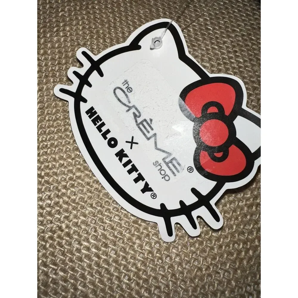 The Creme Shop Hello Kitty with Red Bow Make Up/Travel Bag NWT